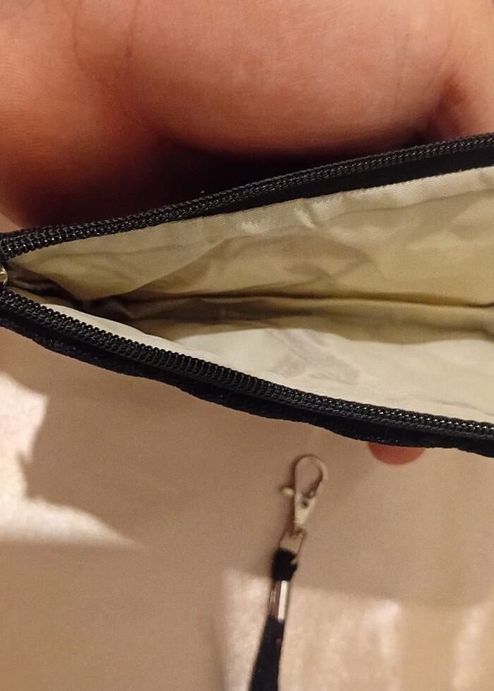 Damla model çelik kolye ve Cep cüzdanı  - Görsel 2