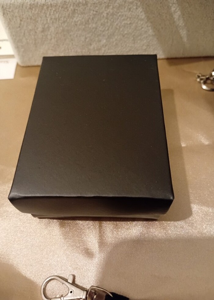 Damla model çelik kolye ve Cep cüzdanı  - Görsel 4