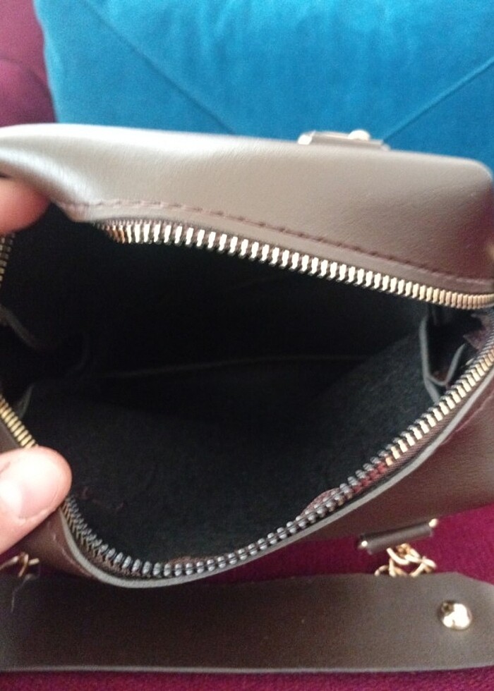 Ponponlu kol çantası - Görsel 4