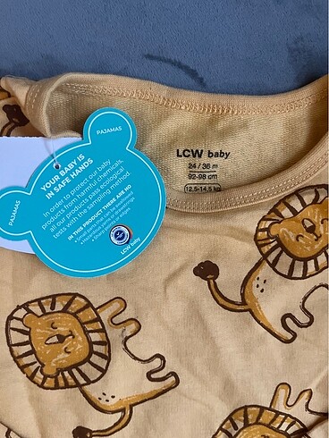 LC Waikiki Bebek pijama takımı
