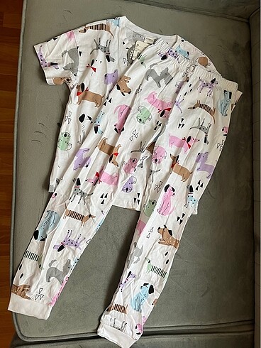 8 Yaş Beden Kız çocuk pijama takımı