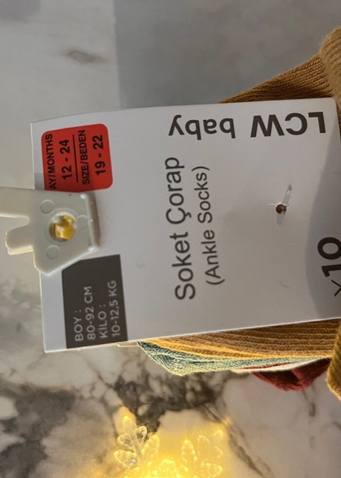 Bebek çorap - Görsel 2