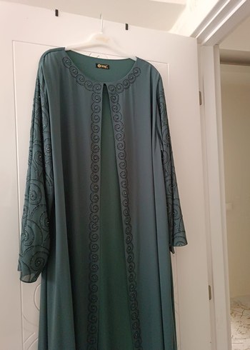 Nakışlı Uzun Kollu Bohem Kadın Elbise - Görsel 5