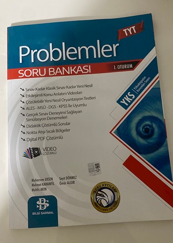 TYT Problemler Soru Bankası 1. Oturum