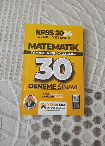 kpss yediiklim matematik deneme
