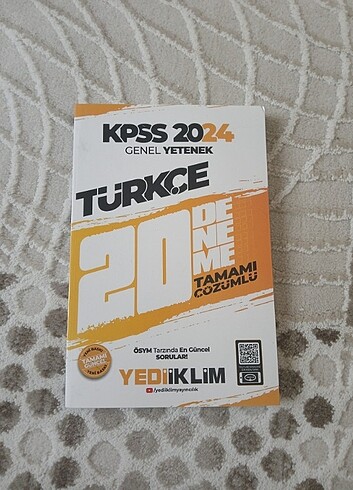 kpss Türkçe deneme