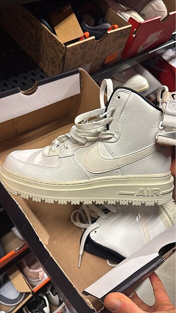 Nike air force bot beyaz sıfır ürün orjinal