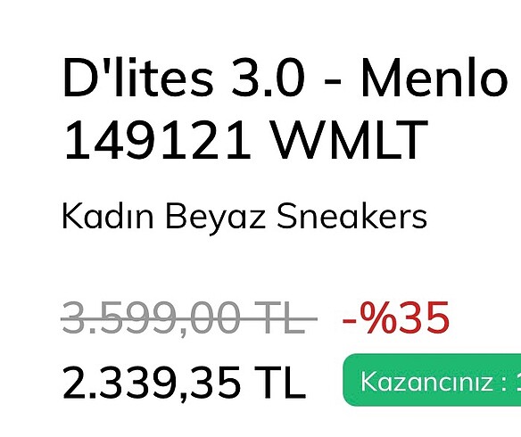 37 Beden Skechers spor ayakkabı