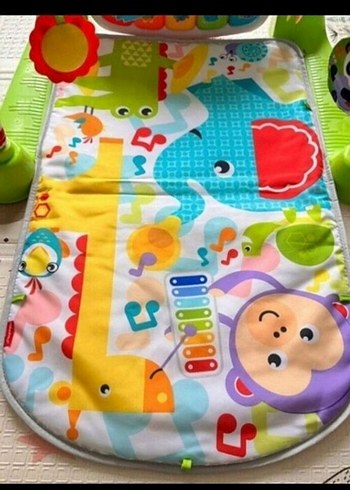  Beden Delüks Piyanolu Çok Renkli Bebek Oyun Matı
