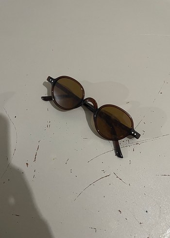 Kahverengi Kadın Minimalist Gözlük