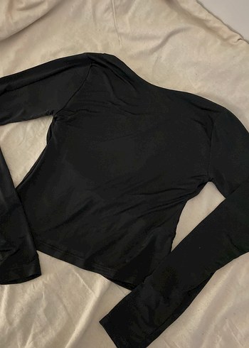 Siyah Uzun Kollu Kadın Bluz - Görsel 4