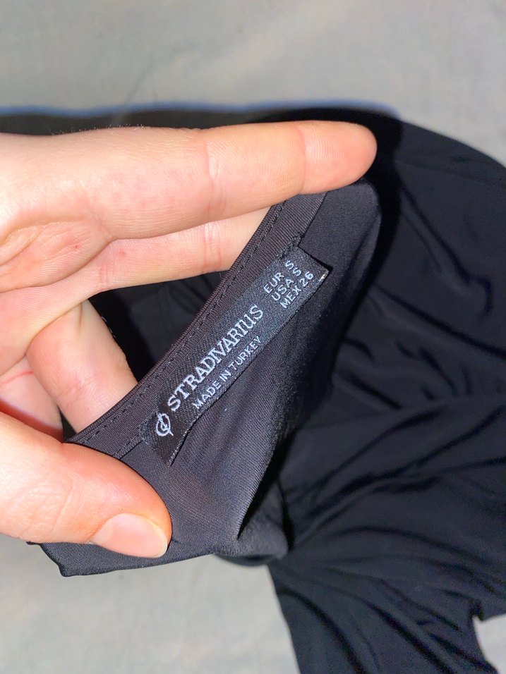 Siyah Uzun Kollu Kadın Bluz - Görsel 2