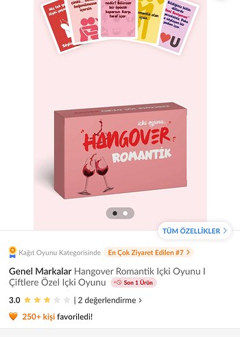 Hangover Romantik Yetişkin Oyun Seti - Görsel 4