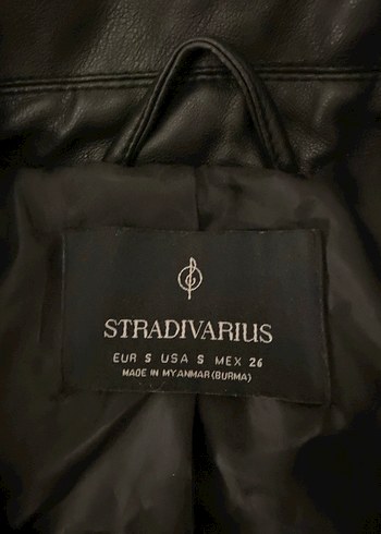 Kemerli Siyah Kadın Deri Biker Ceket - Görsel 4