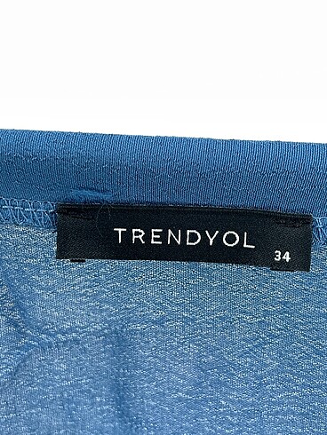 34 Beden lacivert Renk Trendyol & Milla Günlük Elbise %70 İndirimli.