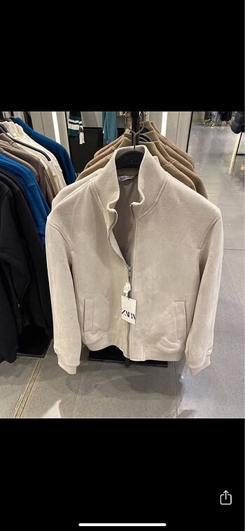 Zara süet ceket