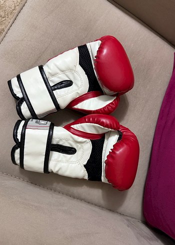 Kırmızı Deri Erkek Boks Eldiveni - Görsel 2