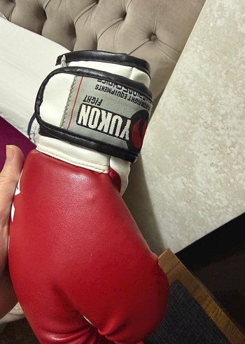 Kırmızı Deri Erkek Boks Eldiveni - Görsel 4