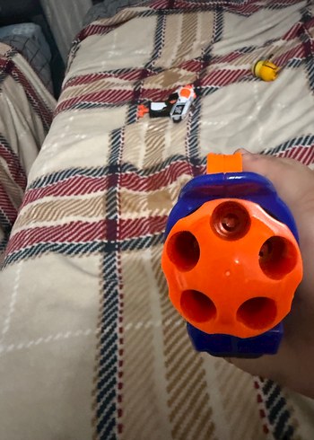 Renkli Mavi Oyuncak Tabanca - Görsel 6