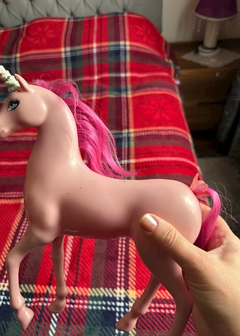 Pembe Unicorn Aksiyon Figürü - Görsel 2