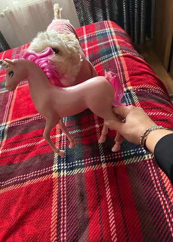 Pembe Unicorn Aksiyon Figürü - Görsel 3