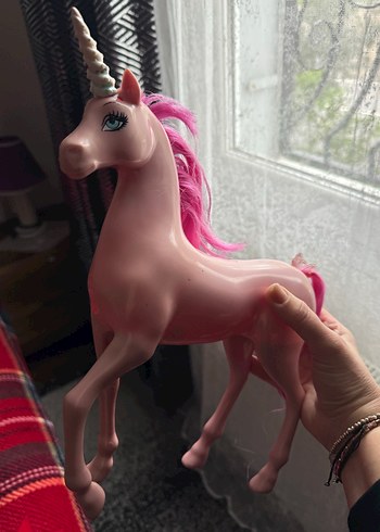 Pembe Unicorn Aksiyon Figürü - Görsel 5