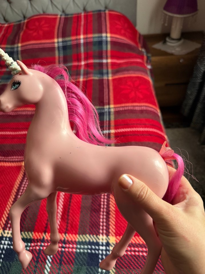 Pembe Unicorn Aksiyon Figürü - Görsel 2