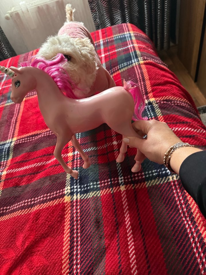 Pembe Unicorn Aksiyon Figürü - Görsel 3