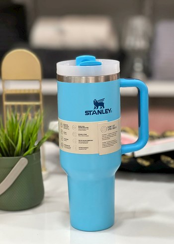 Stanley Pastel Bej Büyük Kulplu Termos Bardak - Görsel 5