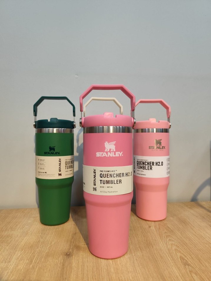 Pastel Pembe ve Mor Stanley Termos Bardaklar - Görsel 3