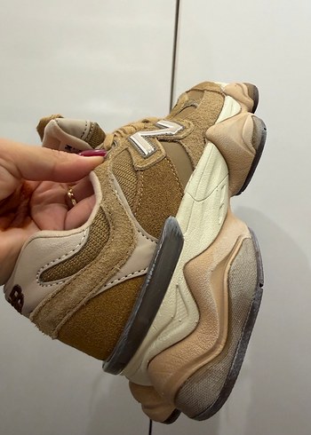 New balance Kahverengi Süet Platform  Spor Ayakkabı - Görsel 4