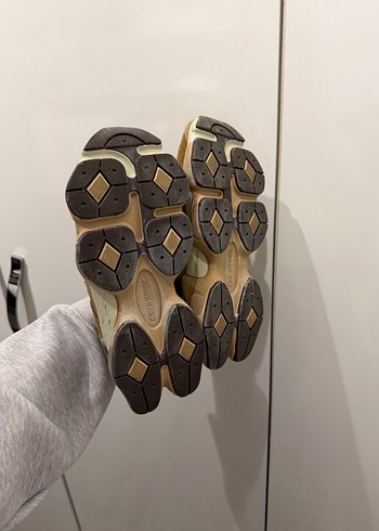 New balance Kahverengi Süet Platform  Spor Ayakkabı - Görsel 5