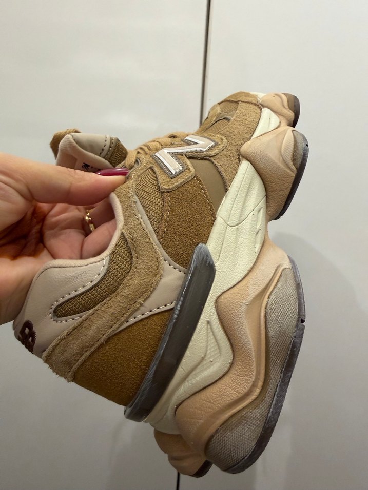 New balance Kahverengi Süet Platform  Spor Ayakkabı - Görsel 4