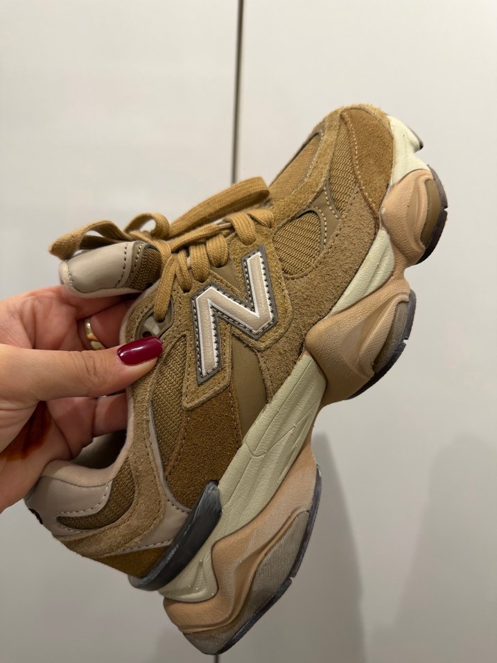 New balance Kahverengi Süet Platform  Spor Ayakkabı - Görsel 2