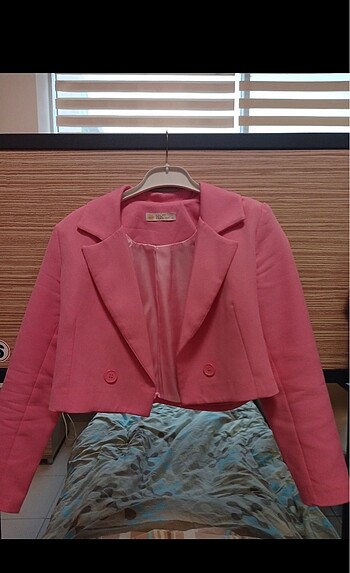 Pembe blazer