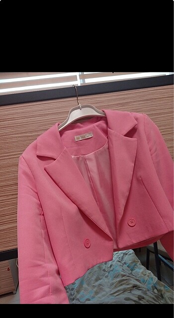 m Beden Pembe blazer