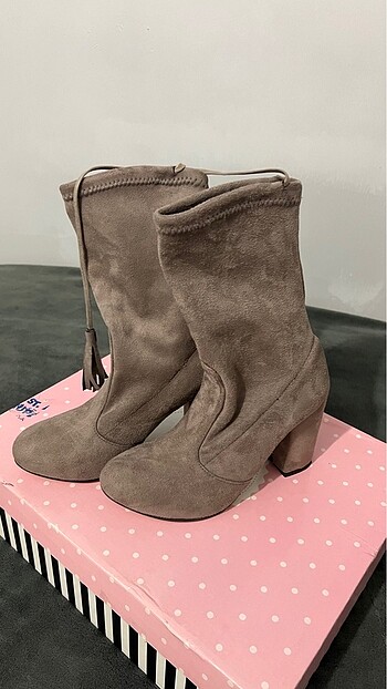 36 Beden Camel buti bot çizme