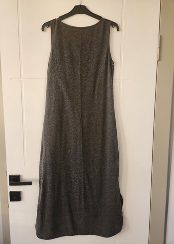 Füme Gri Renk S-M Beden Uyumlu Elbise - Görsel 2