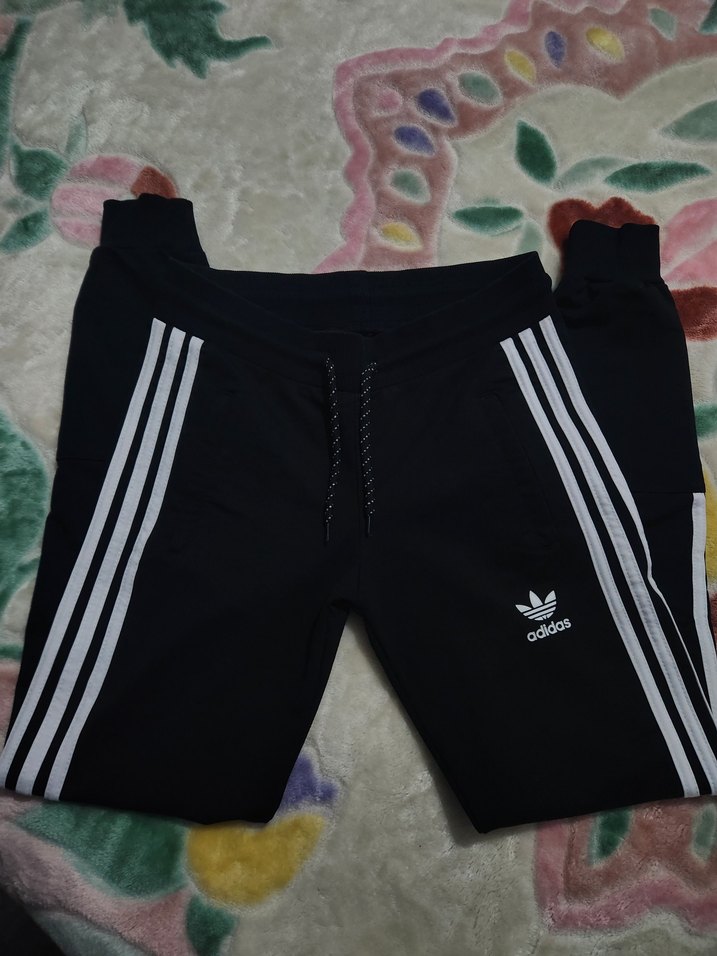 Adidas S Beden Siyah Eşofman Altı. - Görsel 3