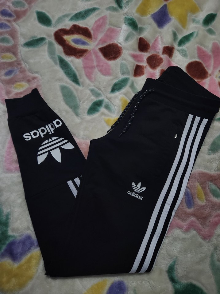 Adidas S Beden Siyah Eşofman Altı. - Görsel 2