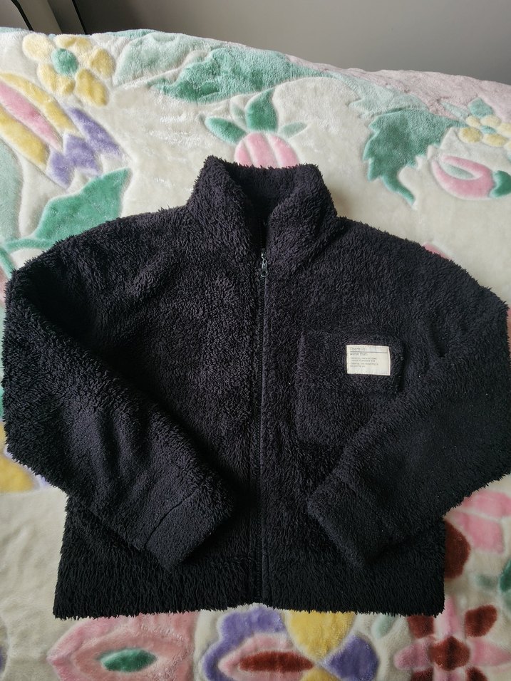 Peluş S Beden Siyah Ceket - Görsel 3