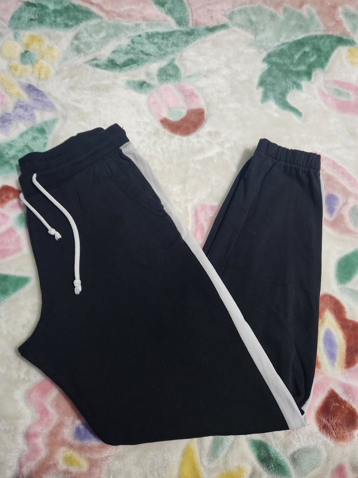 HM XS Beden Siyah Eşofman Altı. - Görsel 2