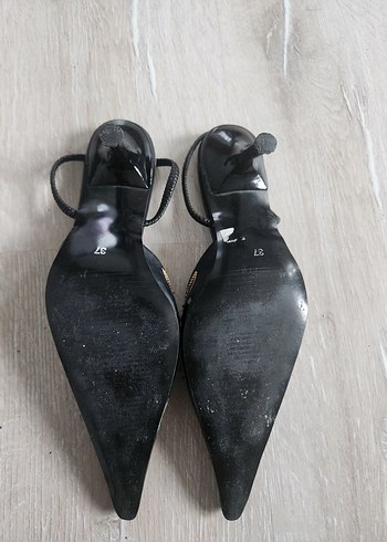 Vintage Kadın Topuklu Ayakkabı - Görsel 4