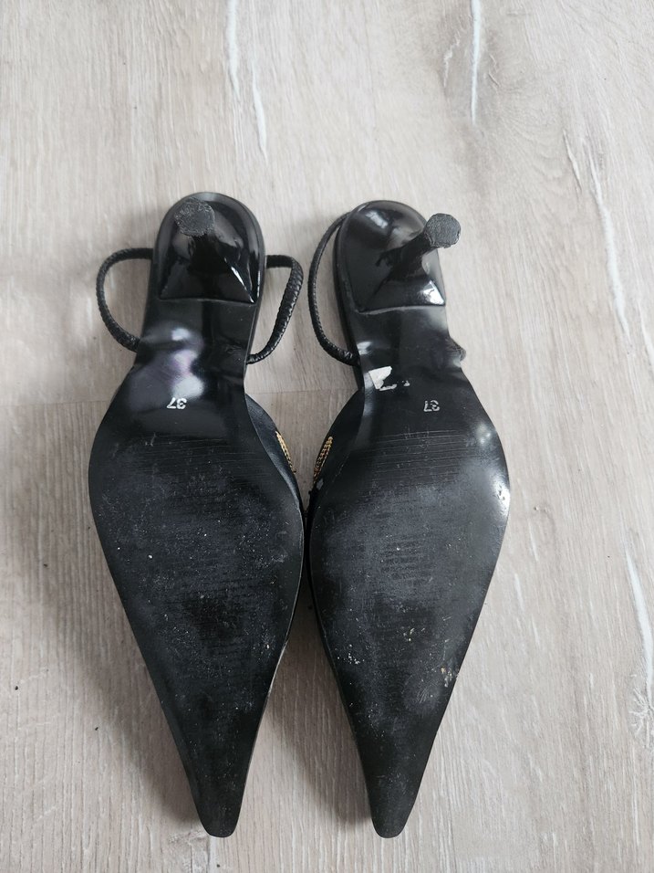 Vintage Kadın Topuklu Ayakkabı - Görsel 4