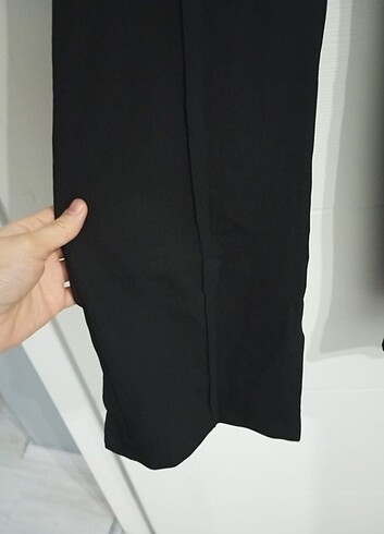 Trendyol mila yüksek bel nevür dikişli kumaş pantolon 