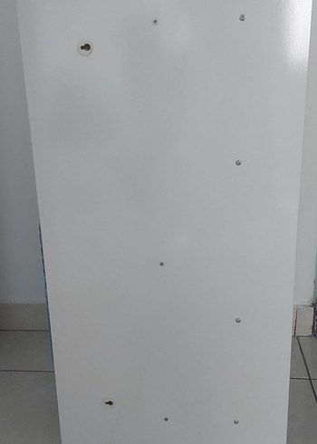 Beyaz Mobilya Askılık rafli - Görsel 3