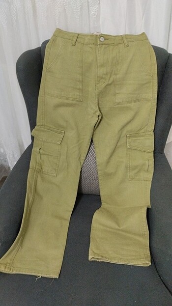 Haki kargo pantolon 
