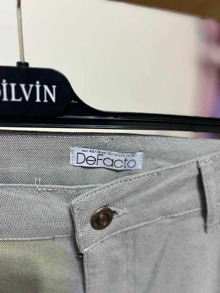 Gri Regular Fit Denim Erkek Pantolon - Görsel 3