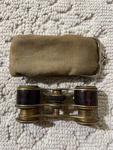 Koleksiyonluk antika Fransız opera dürbünü - Görsel 7