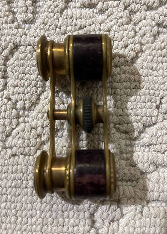 Koleksiyonluk antika Fransız opera dürbünü - Görsel 2